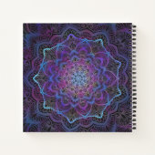 Mystic Bloom Mandala Notitieboek (Achterkant)