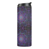Mystic Bloom Mandala Thermosbeker (Gedraaid links)