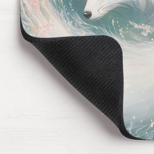 Mystic Bloom Spring Fox Waterverf Muismat (Hoek)