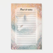 Mystic Bloom Spring Fox Waterverf Post-it® Notes (Voorkant)