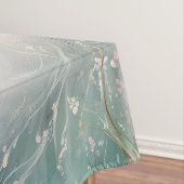 Mystic Bloom Spring Fox Waterverf Tafelkleed (Voorbeeld)
