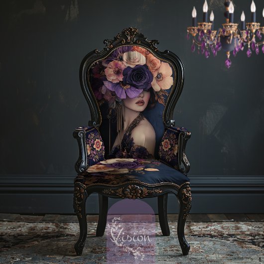 Mystic Blooms, Moody Portret & Bloemen Tissuepapier