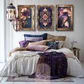 Mystic Blooms, Moody Portret & Bloemen Tissuepapier