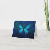 Mystic Blue Butterfly-kaart Kaart (Voorkant)