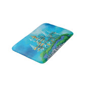 Mystic Blue Palace badmat (Gekanteld)