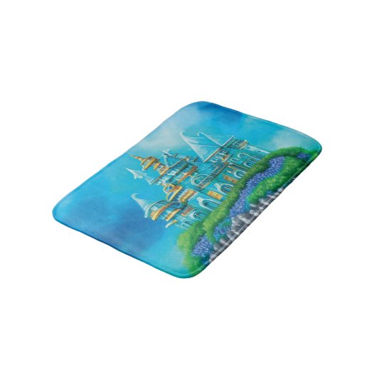 Mystic Blue Palace badmat (Gekanteld)