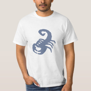 Mystic Blue Schorpioen Symbool – Astrologie Kunst  T-shirt
