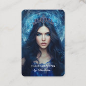 Mystic Blue Woman Visitekaartje (Voorkant)