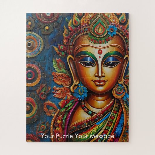 Mystic Boho Buddha Mandala Legpuzzel (Verticaal)