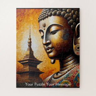 Mystic Boho Buddha Mandala Legpuzzel