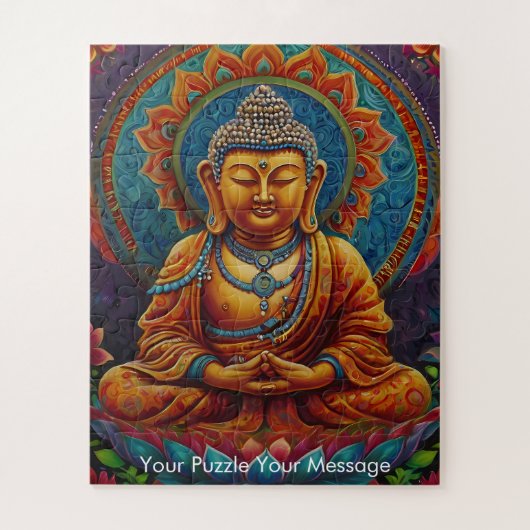 Mystic Boho Buddha Mandala Legpuzzel (Verticaal)