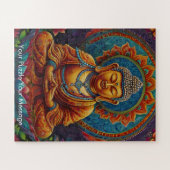 Mystic Boho Buddha Mandala Legpuzzel (Horizontaal)