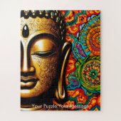 Mystic Boho Buddha Mandala Legpuzzel (Verticaal)