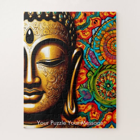 Mystic Boho Buddha Mandala Legpuzzel (Verticaal)