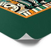 Mystic Boho Cat Art Print (Hoek)