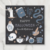 Mystic Boho Crystal Halloween Bedankjes Labels (Voorkant)