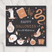 Mystic Boho Crystal Halloween Bedankjes Labels (Voorkant)