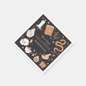 Mystic Boho Crystal Halloween Party Servet (Hoek)