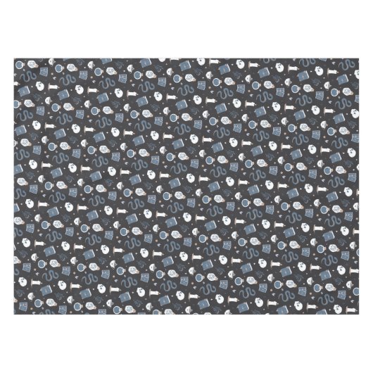 Mystic Boho Crystal Halloween Tafelkleed (Voorkant (Horizontaal))