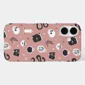Mystic Boho Crystal Skull Snake Pattern Case-Mate iPhone Case (Achterkant (horizontaal))
