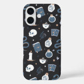 Mystic Boho Crystal Skull Snake Pattern Case-Mate iPhone Case (Achterkant)