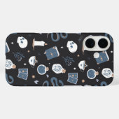 Mystic Boho Crystal Skull Snake Pattern Case-Mate iPhone Case (Achterkant (horizontaal))