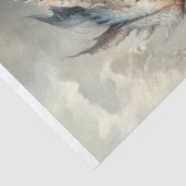 Mystic Bond Vrouw en Draak in Harmonie Decoupage Tissuepapier (Detail)