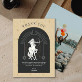 Mystic Boogschutter Zodiac Arch bedankje Kaart