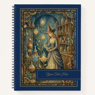 Mystic Botanica Vintage Herbal Witchcraft Grimoire Notitieboek