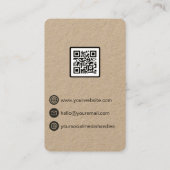 Mystic Boutique Visitekaartje (Achterkant)