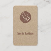 Mystic Boutique Visitekaartje (Voorkant)