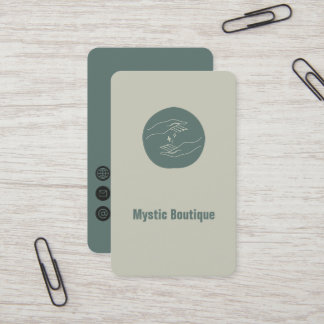 Mystic Boutique Visitekaartje