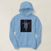 Mystic Bull Skull Hoodie (Design voorkant)