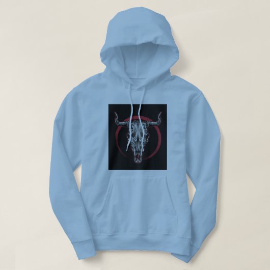 Mystic Bull Skull Hoodie (Design voorkant)