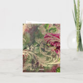 Mystic Butterfly Fairy Notitiekaartje (Achterkant)