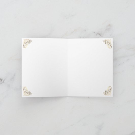 Mystic Butterfly Fairy Notitiekaartje (Binnen)