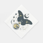 Mystic Butterfly & Sky Design Paper Napkin Servet (Hoek)