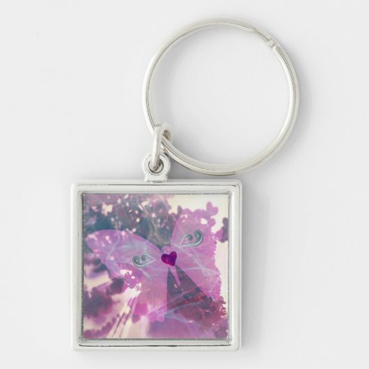 Mystic Butterfly Sleutelhanger (Voorkant)
