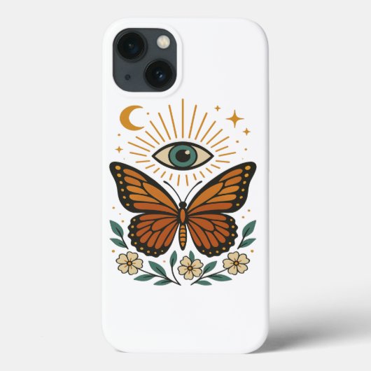 Mystic Butterfly Vision Case-Mate iPhone Case (Achterkant)