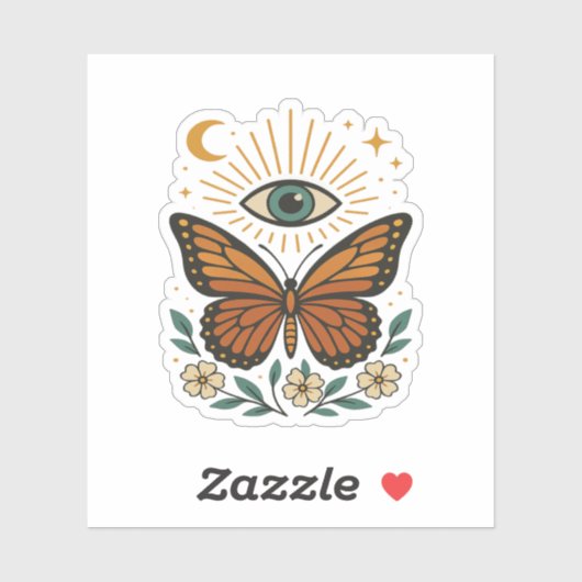 Mystic Butterfly Vision Sticker (Vel)