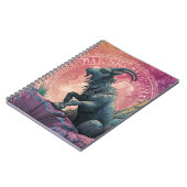 Mystic Capricorn Zodiac Notitieboek (Linkerzijde)