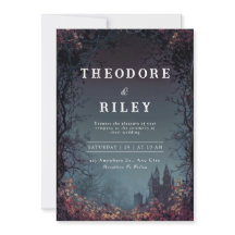 Mystic Castle Huwelijksuitnodiging