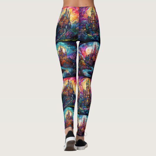 Mystic Castle leggings -  (Achterkant)