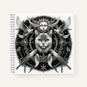 "Mystic Cat" Notitieboek (Voorkant)