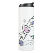 Mystic Cat Thermosbeker (Gedraaid links)