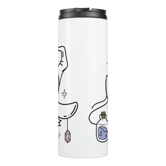 Mystic Cat Thermosbeker (Achterkant)