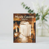 Mystic Caverns Arkansas Briefkaart (Staand voorkant)