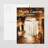 Mystic Caverns Arkansas Briefkaart (Voorkant / Achterkant)
