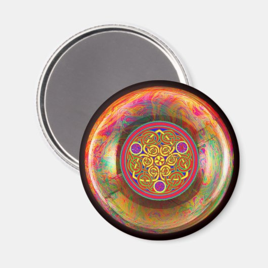 Mystic Celtic Knot Magneet (Voorkant / Achterkant)