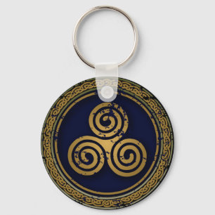 MYSTIC CELTIC WERVELT CIRKEL SLEUTELHANGER